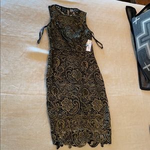 MIDI LACE DRESS NWT